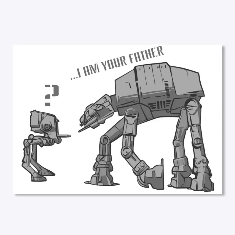 I am your father T-Shirt Comic Design