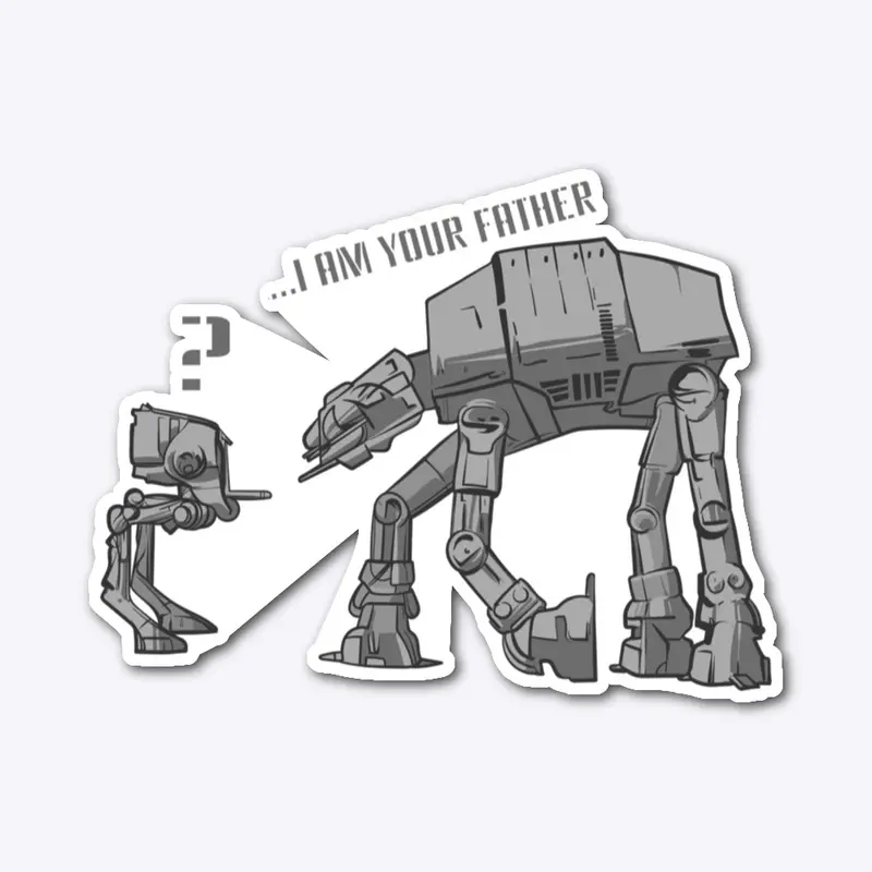 I am your father T-Shirt Comic Design