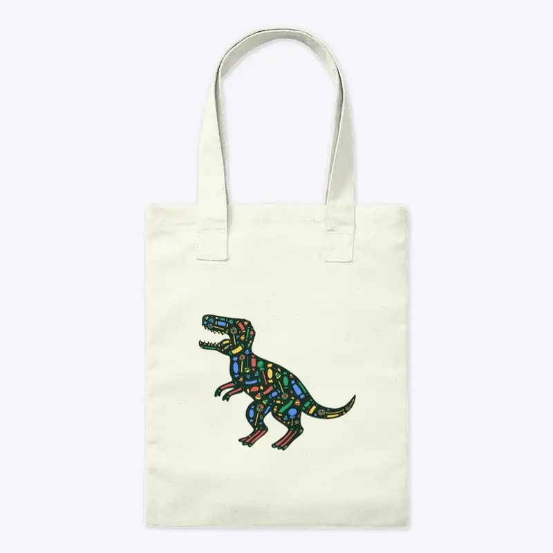 T-Rex Shirt - Bunte Kunst